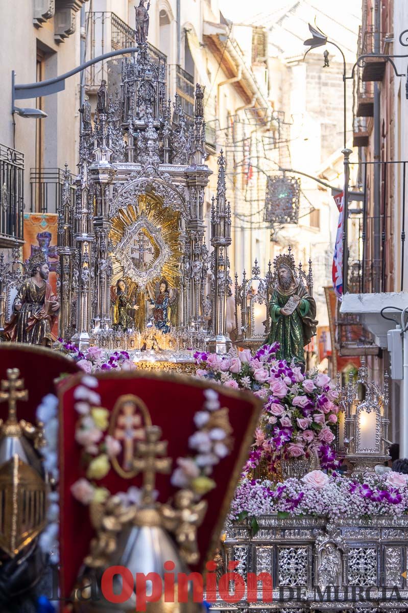 Procesión de regreso de la Vera Cruz a la Basílica