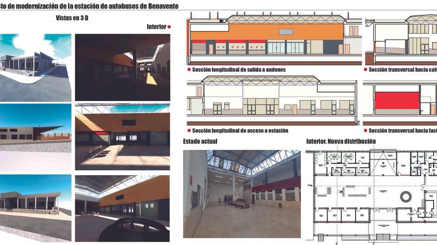 Arranca la reforma de la estación de autobuses de Benavente, que no interrumpirá el servicio