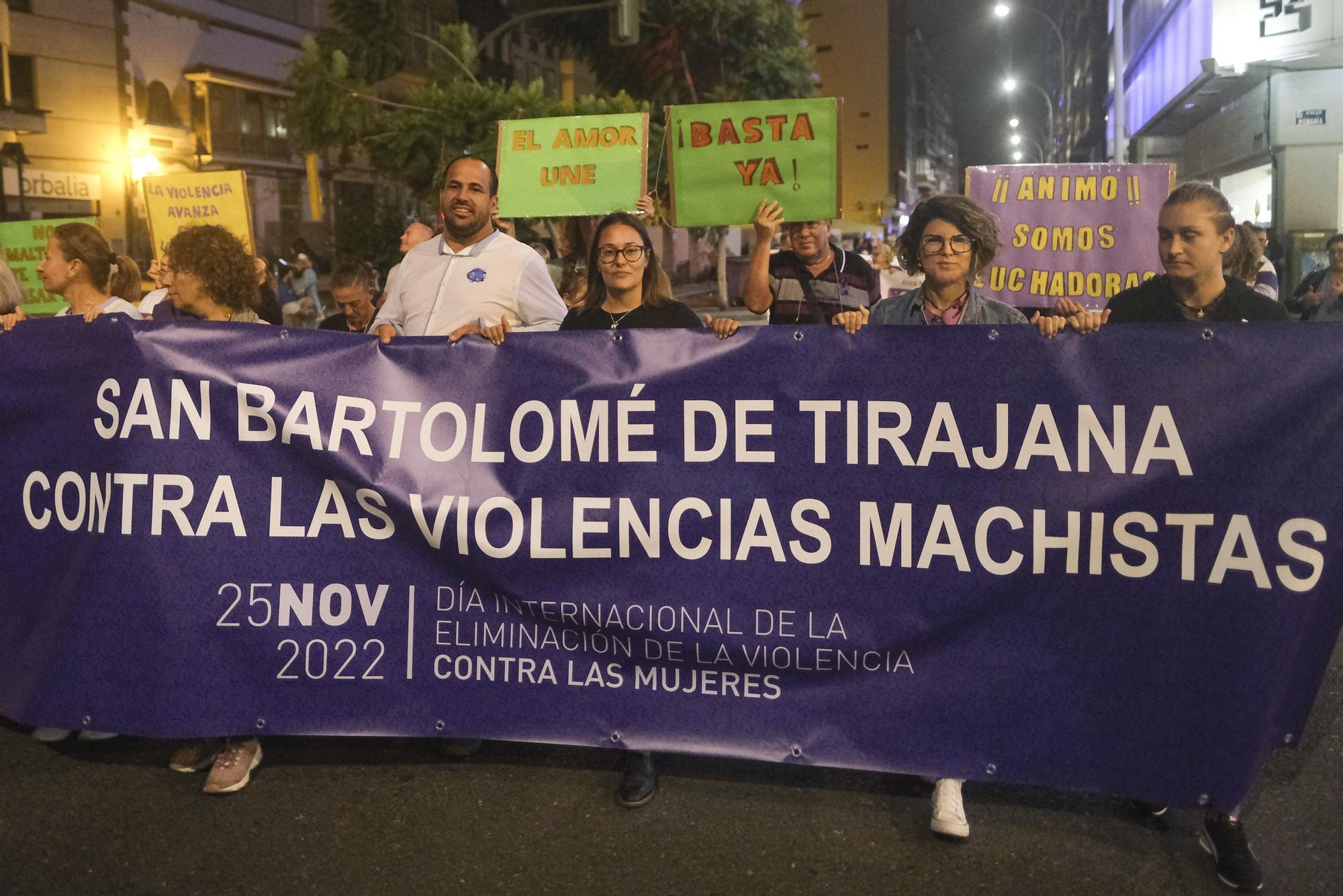 Manifestación por el Día Internacional de la Eliminación de la Violencia contra las Mujeres