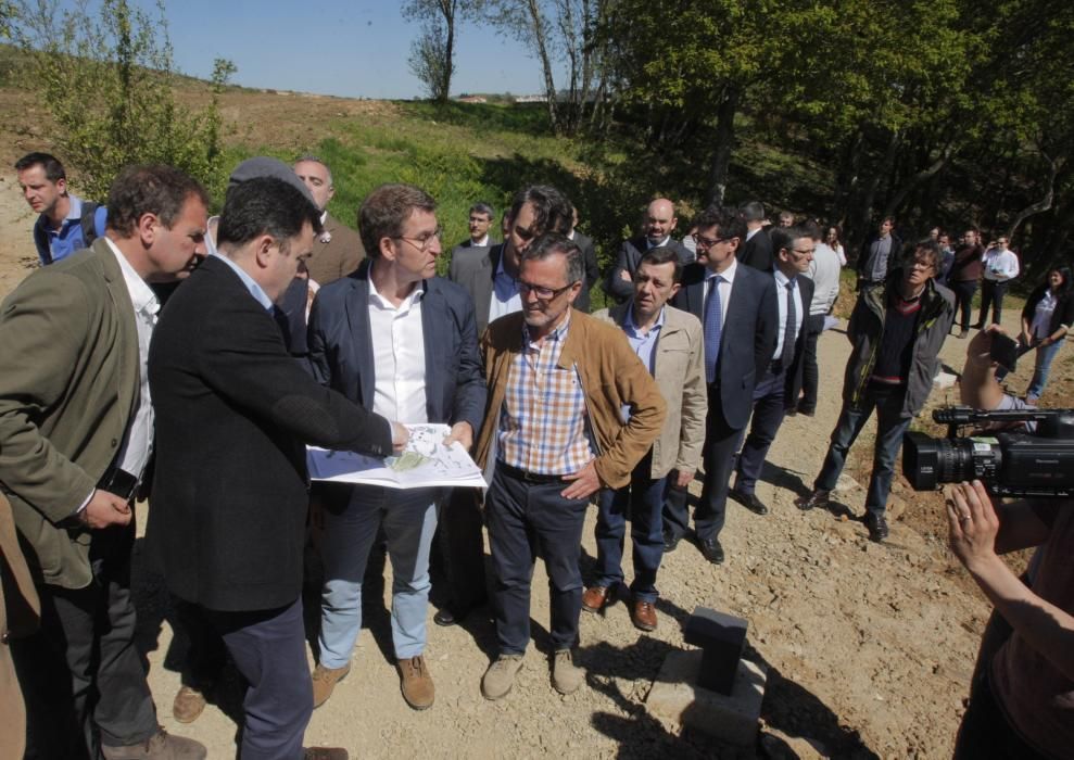 Inauguración del Bosque de Galicia