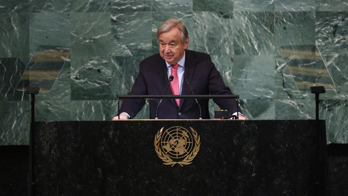 Guterres urge a países desarrollados a lograr emisiones cero en 2040