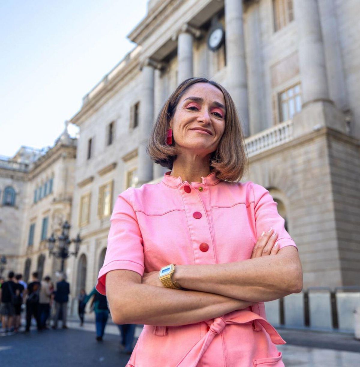 Marta Salicrú: "Necessitem canviar l’hàbit de passar al castellà"