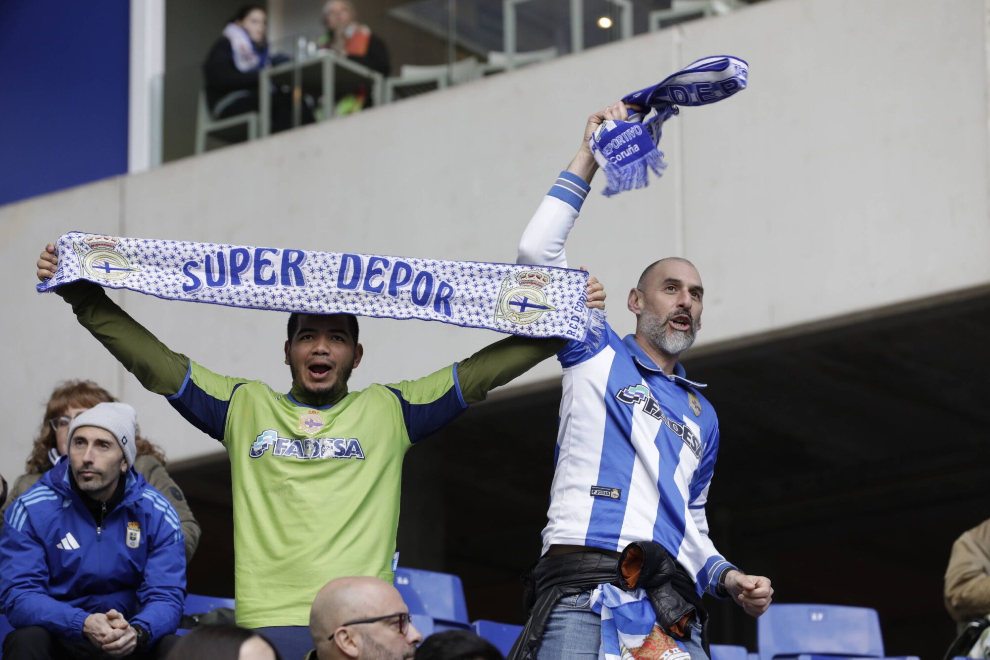 Así fue el partido entre el Real Oviedo y el Deportivo de La Coruña