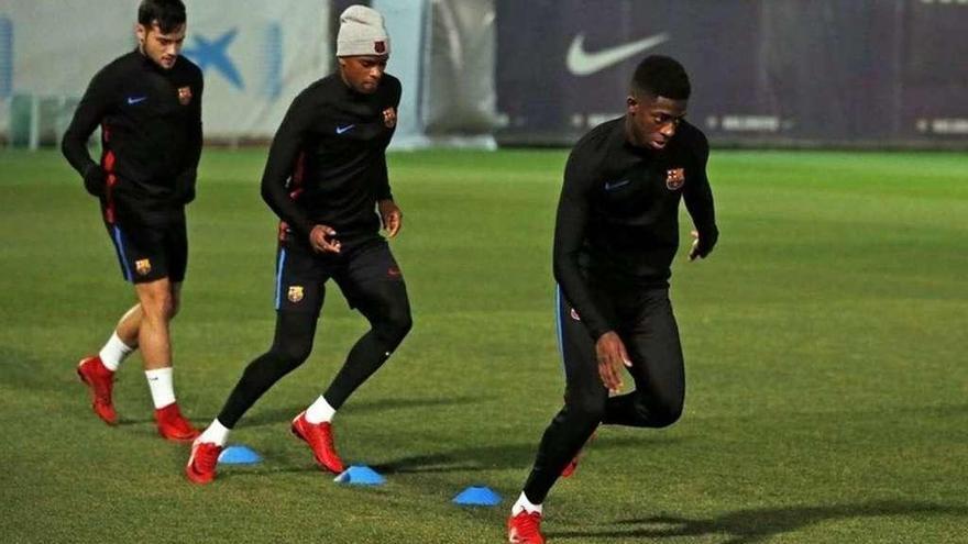 Dembelé podría volver a jugar.