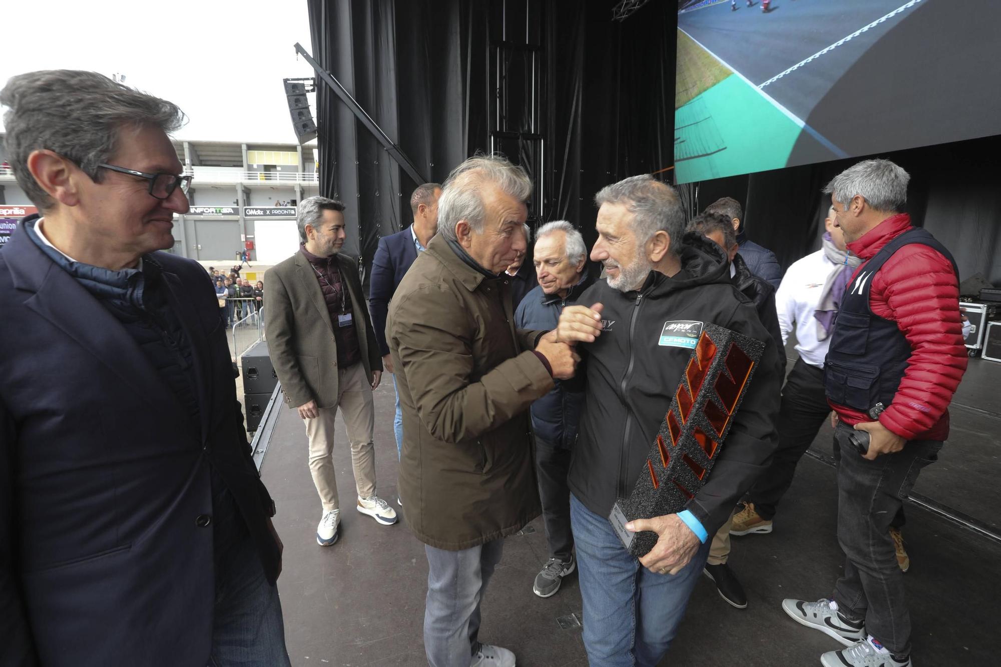 Homenaje a Jorge Martínez Aspar, Leyenda del Circuit Ricardo Tormo en el Racing Legends 2024