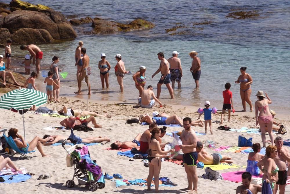 Calor en A Coruña en la recta final de primavera