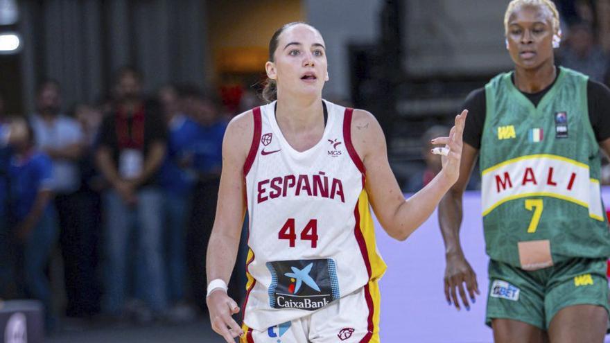 La España de Iyana Martín arrolla a Mali (97-58) en Zaragoza