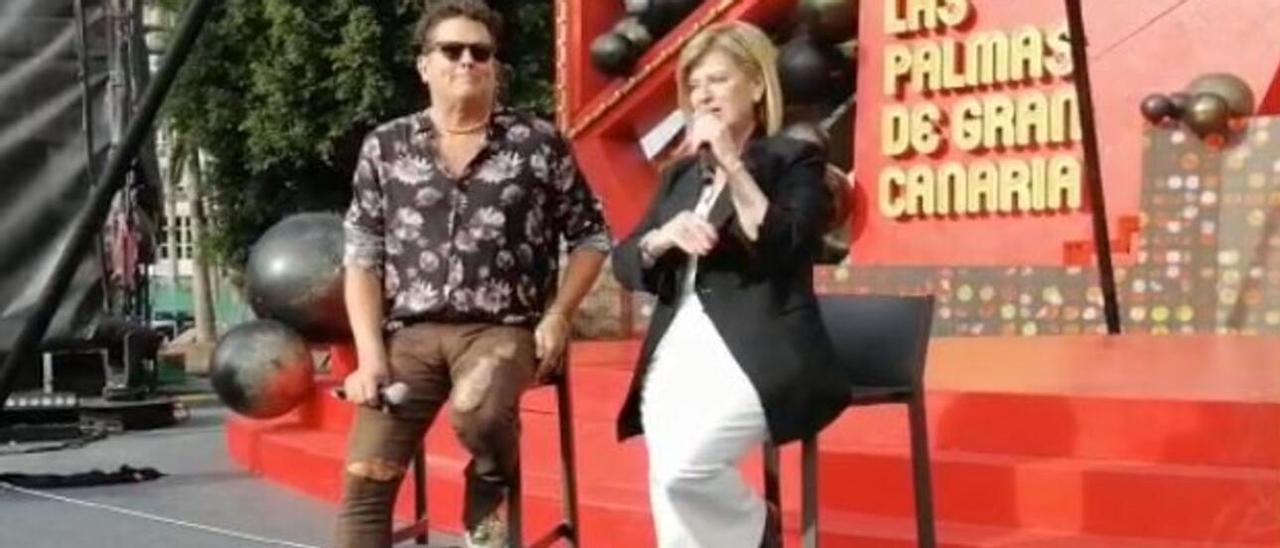 Presentación del concierto de Carlos Vives en el Carnaval de Las Palmas de Gran Canaria 2023