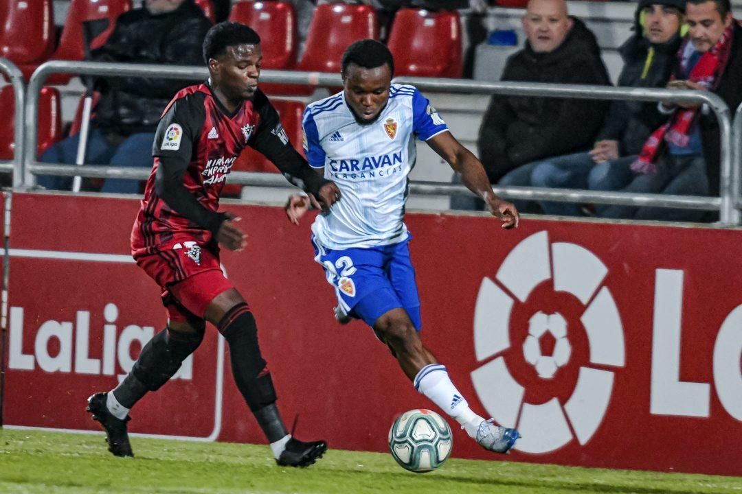 Partido Mirandés contra Real Zaragoza