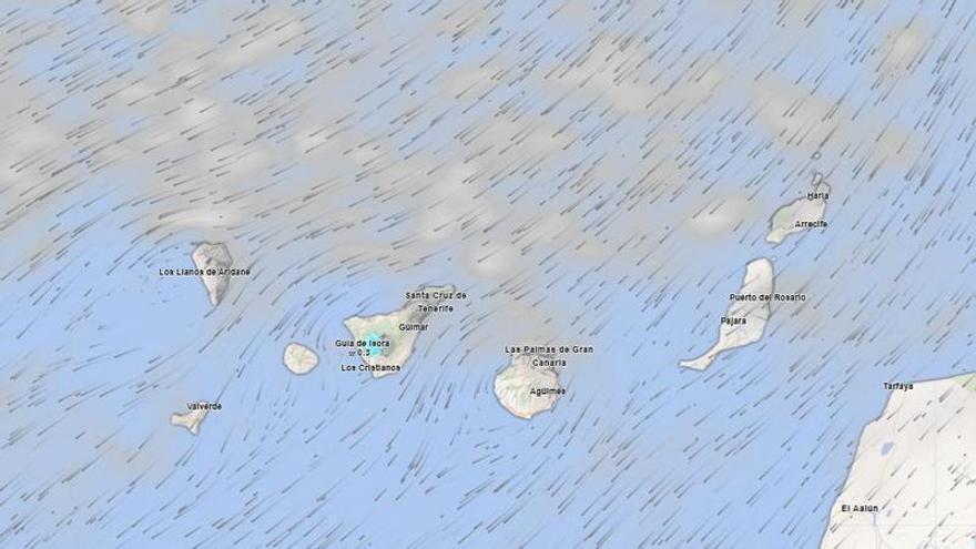 Aemet Issues Yellow Weather Warnings for Strong Winds and Rough Seas in Canary Islands