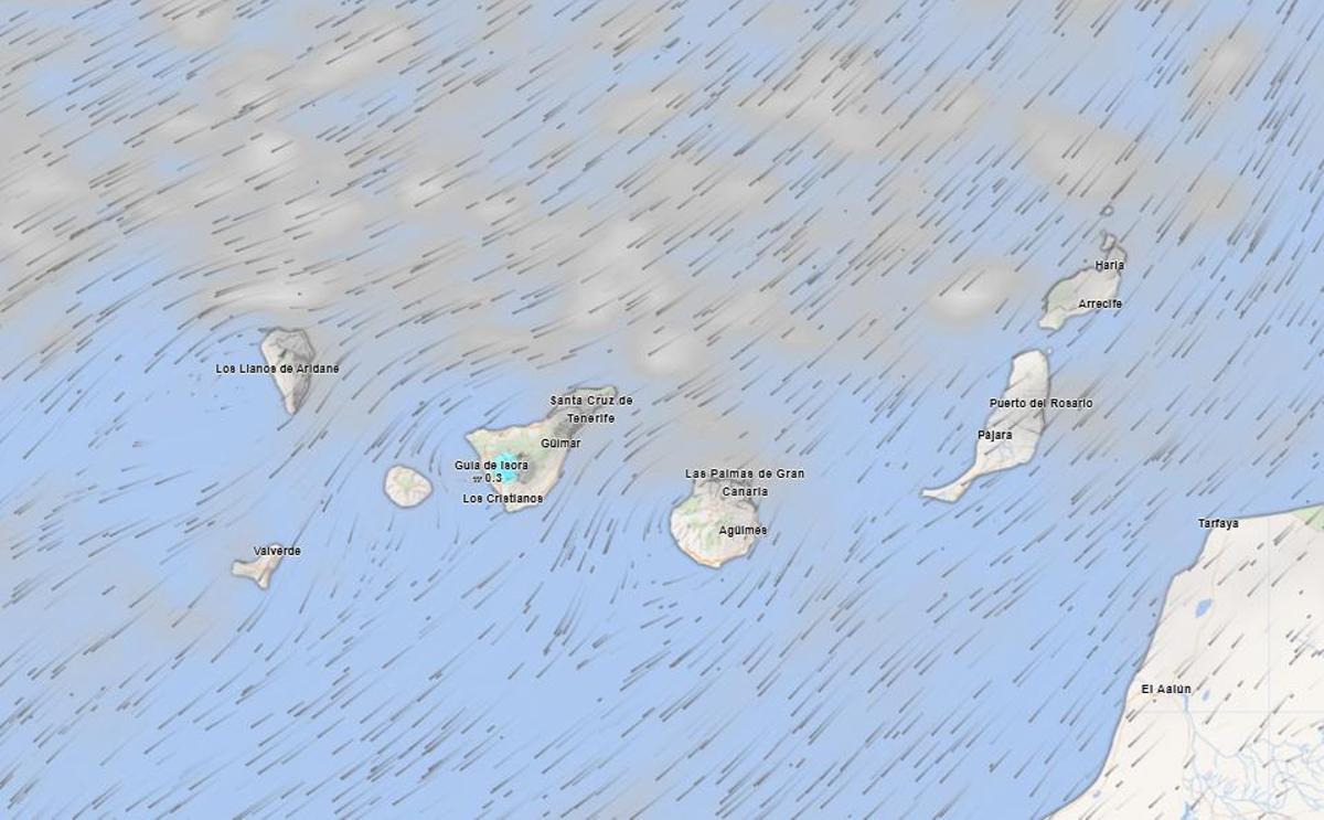 Mapa del tiempo.