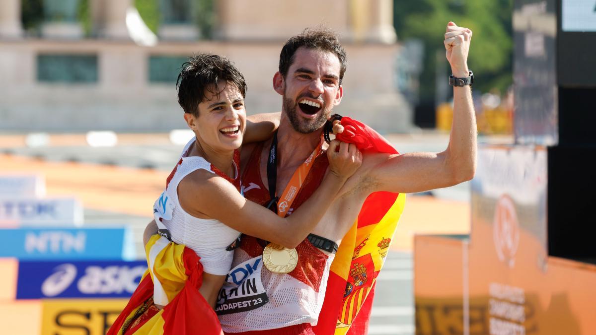 ¿Dónde estaba Coe en la doble victoria española en 35 km?