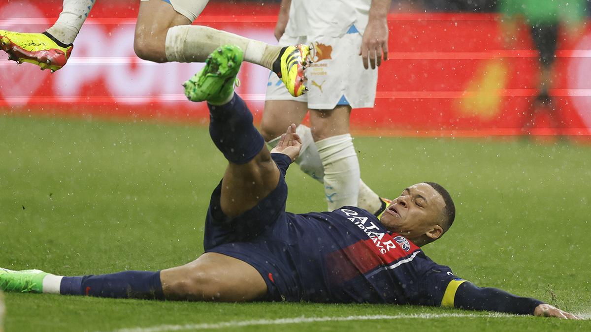 Mbappé en acción