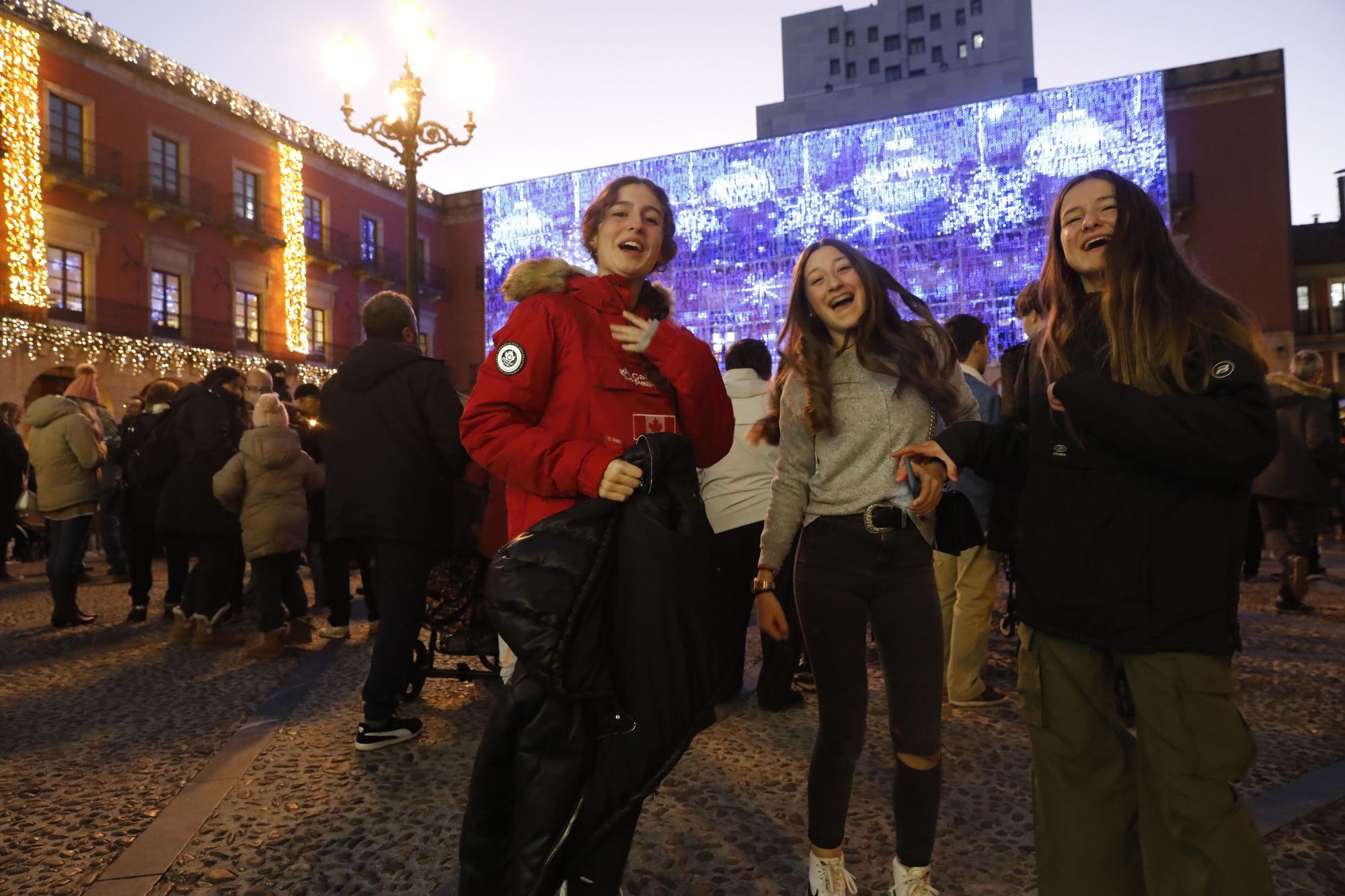 Luces de Navidad en Gijón