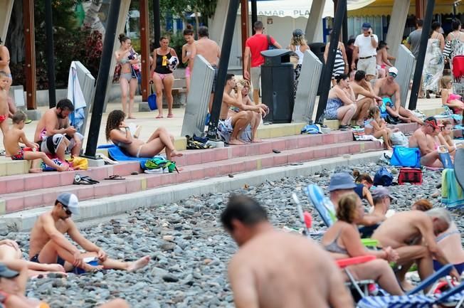 Sabado de calor desde la Playa de Arinaga a ...