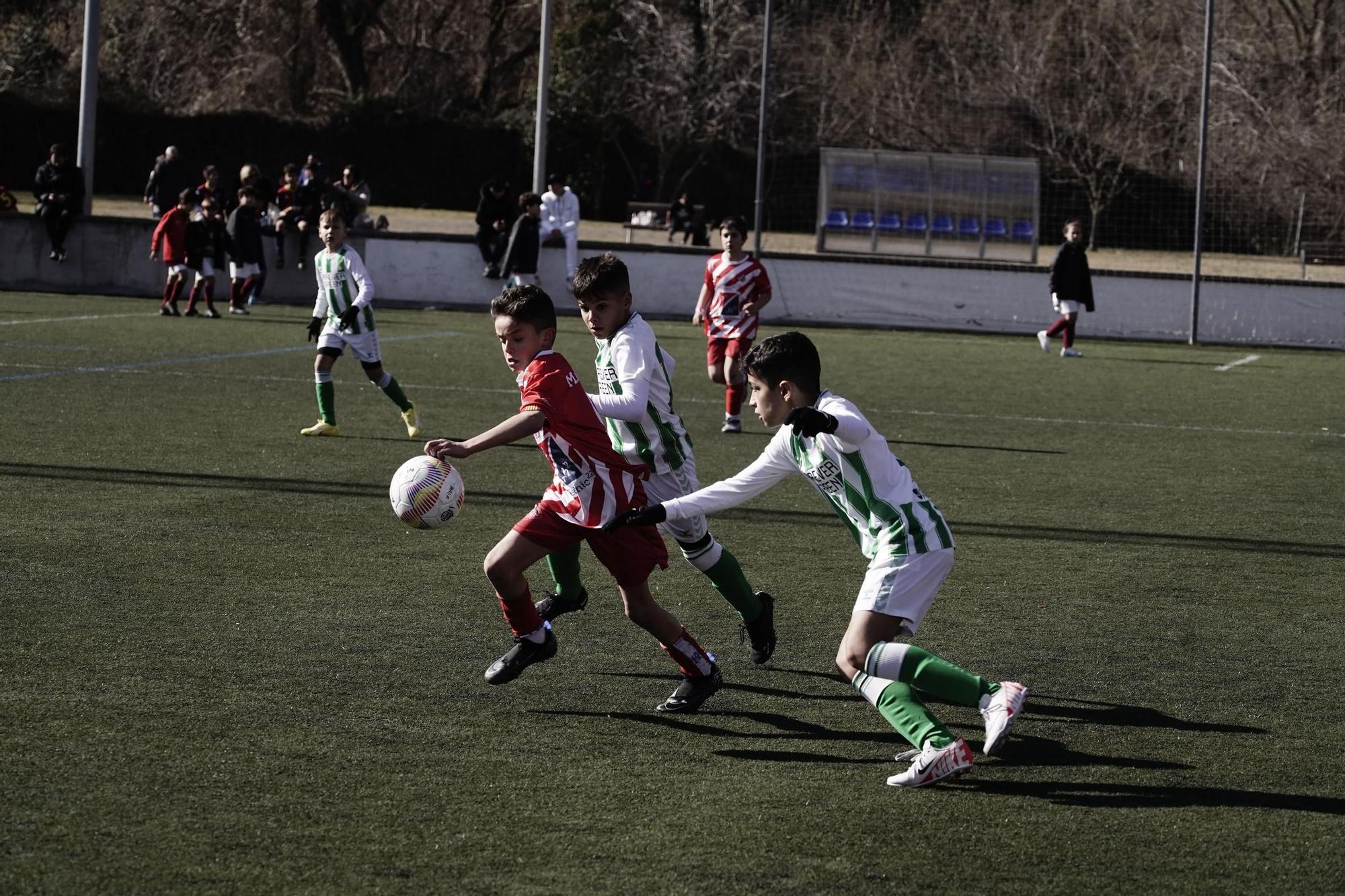 Imatges de la desena edició del torneig Ciutat de Berga de futbol-7 benjamí