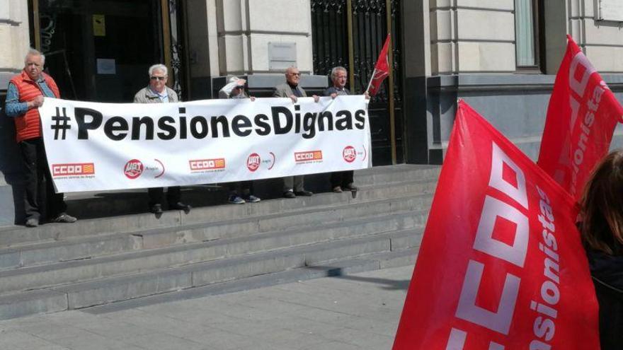 UGT y CCOO claman por unas pensiones &quot;dignas&quot; frente a &quot;regalo&quot; oportunista