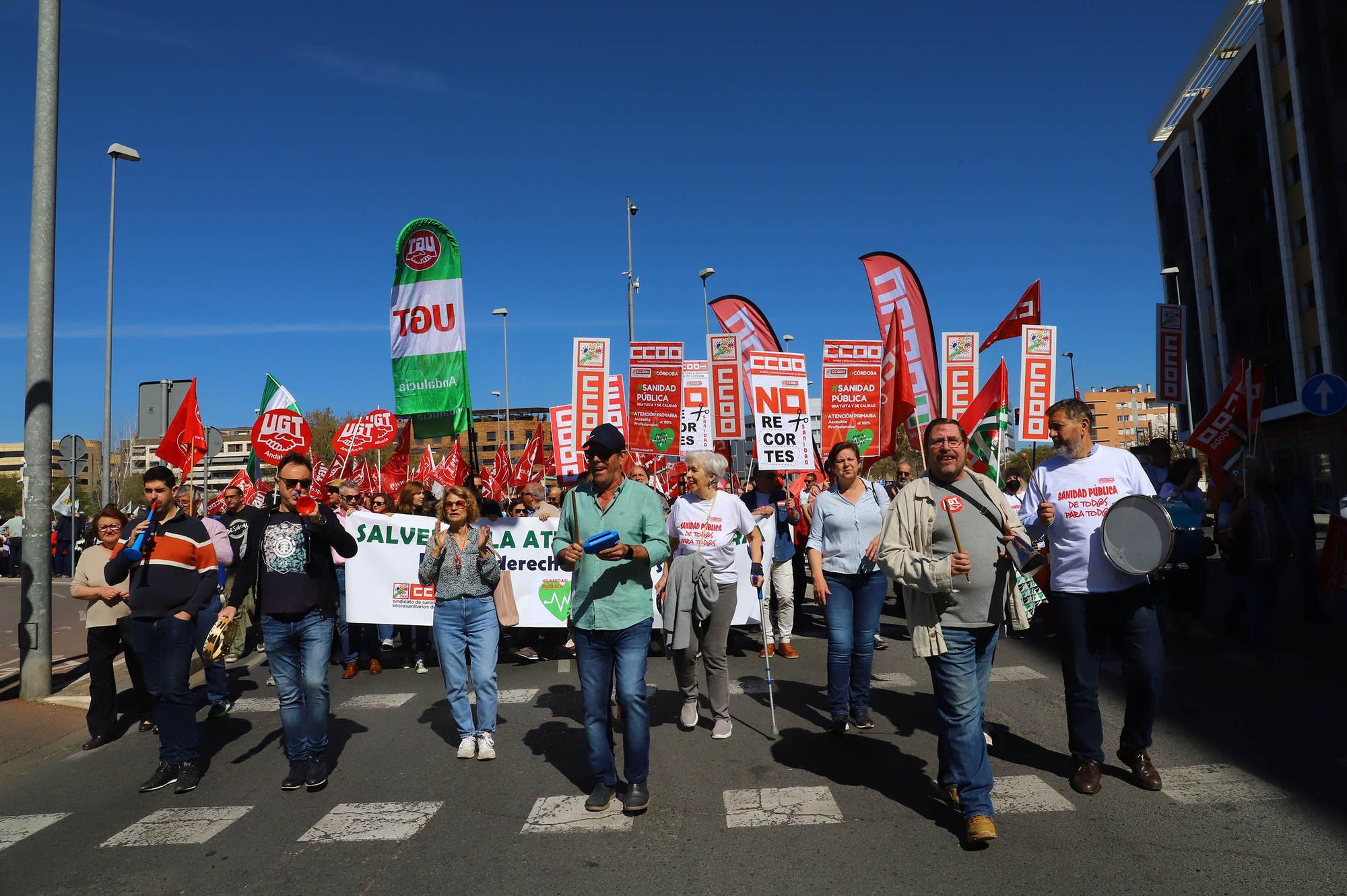 Manifestación en defensa de la sanidad pública