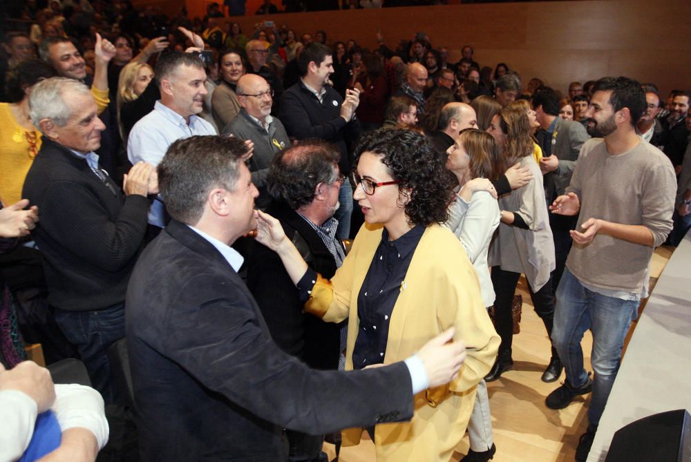 Acte central de la campanya electoral d'ERC a Girona