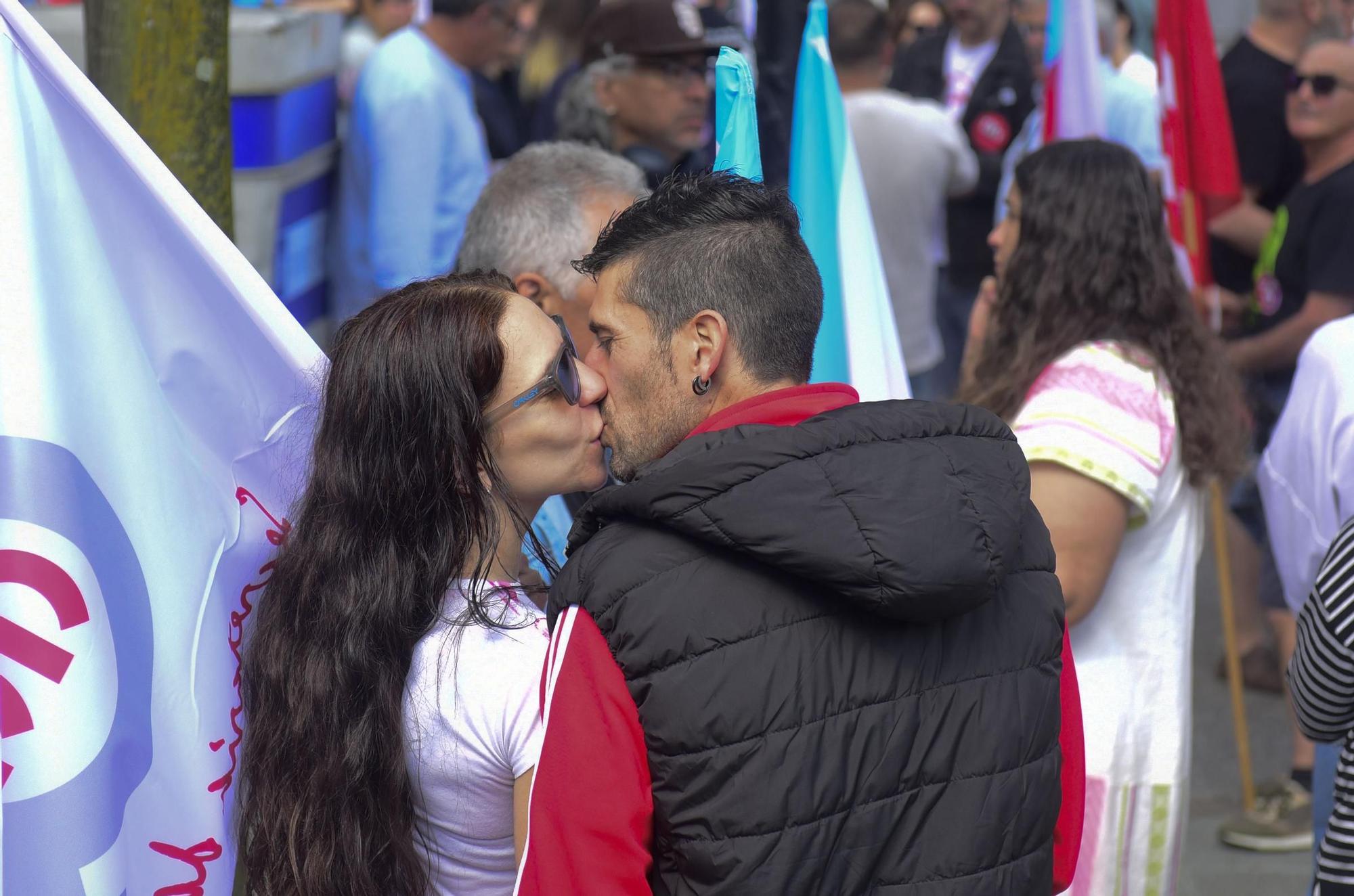 1 de mayo en A Coruña: manifestación de CIG