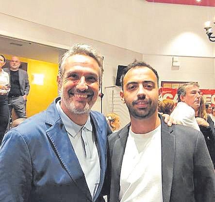 Alex Rodríguez y Rubén Capilla.