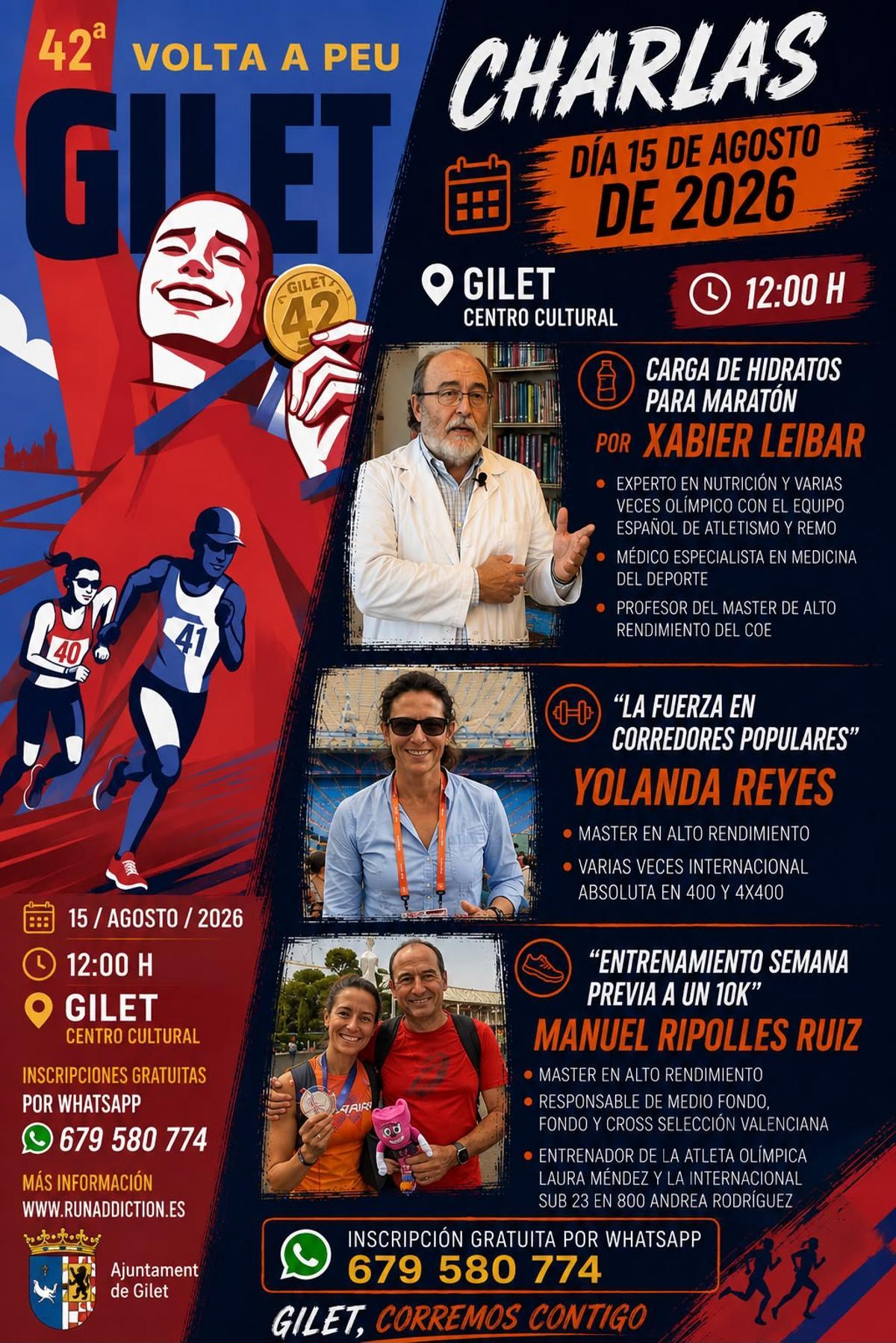Cartel de la actividad
