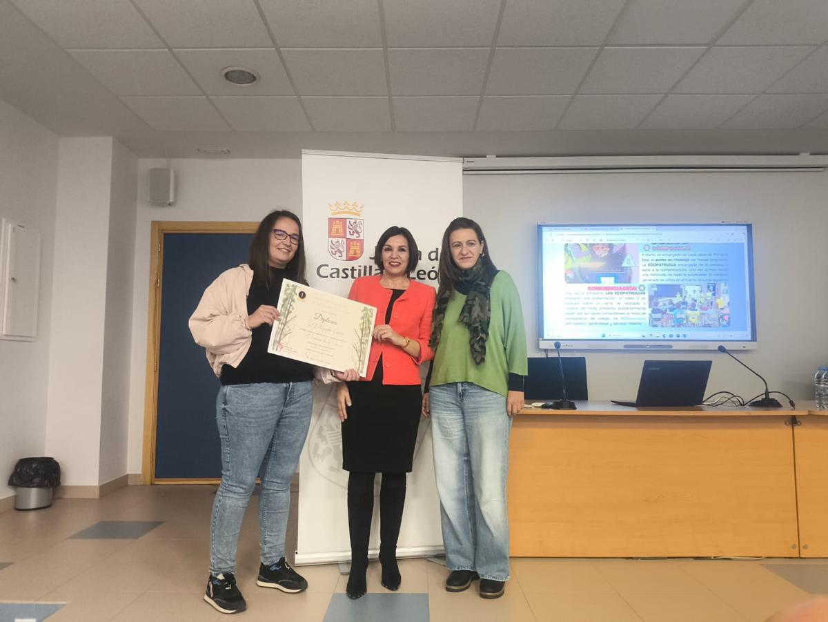 Diploma para el colegio Alejandro Casona.