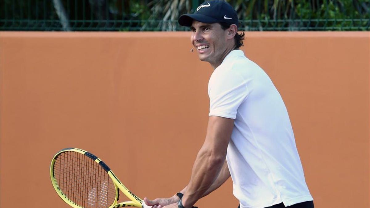 Rafael Nadal inauguró su primer Centro de Entrenamiento fuera de España