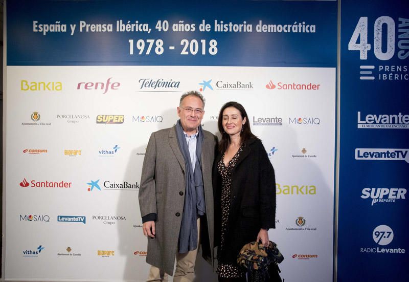 Photocall de la gala del 40 aniversario de Prensa Ibérica en Levante-EMV