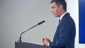 El presidente del Gobierno en funciones, Pedro Sánchez.