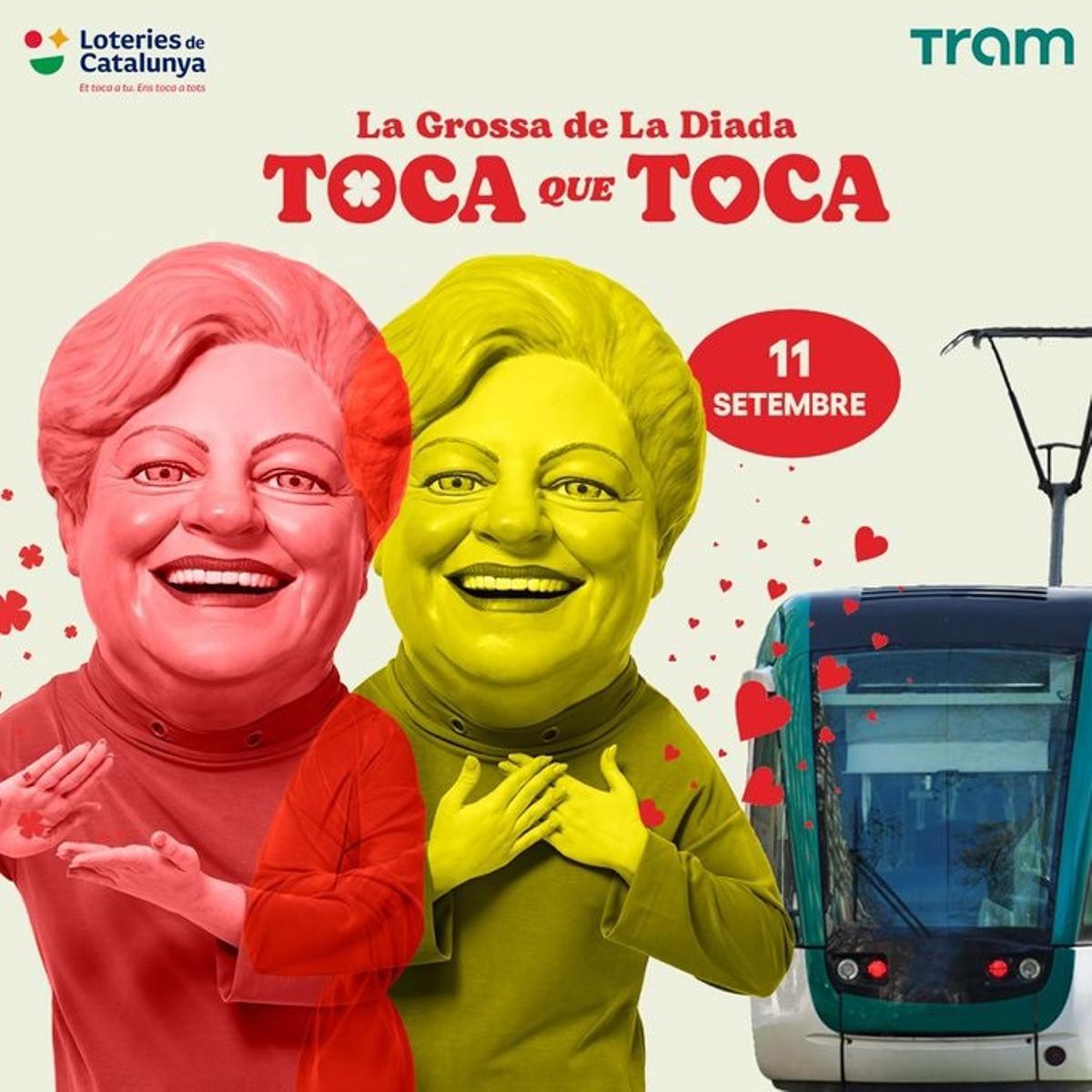 Una cartel de La Grossa de la Diada