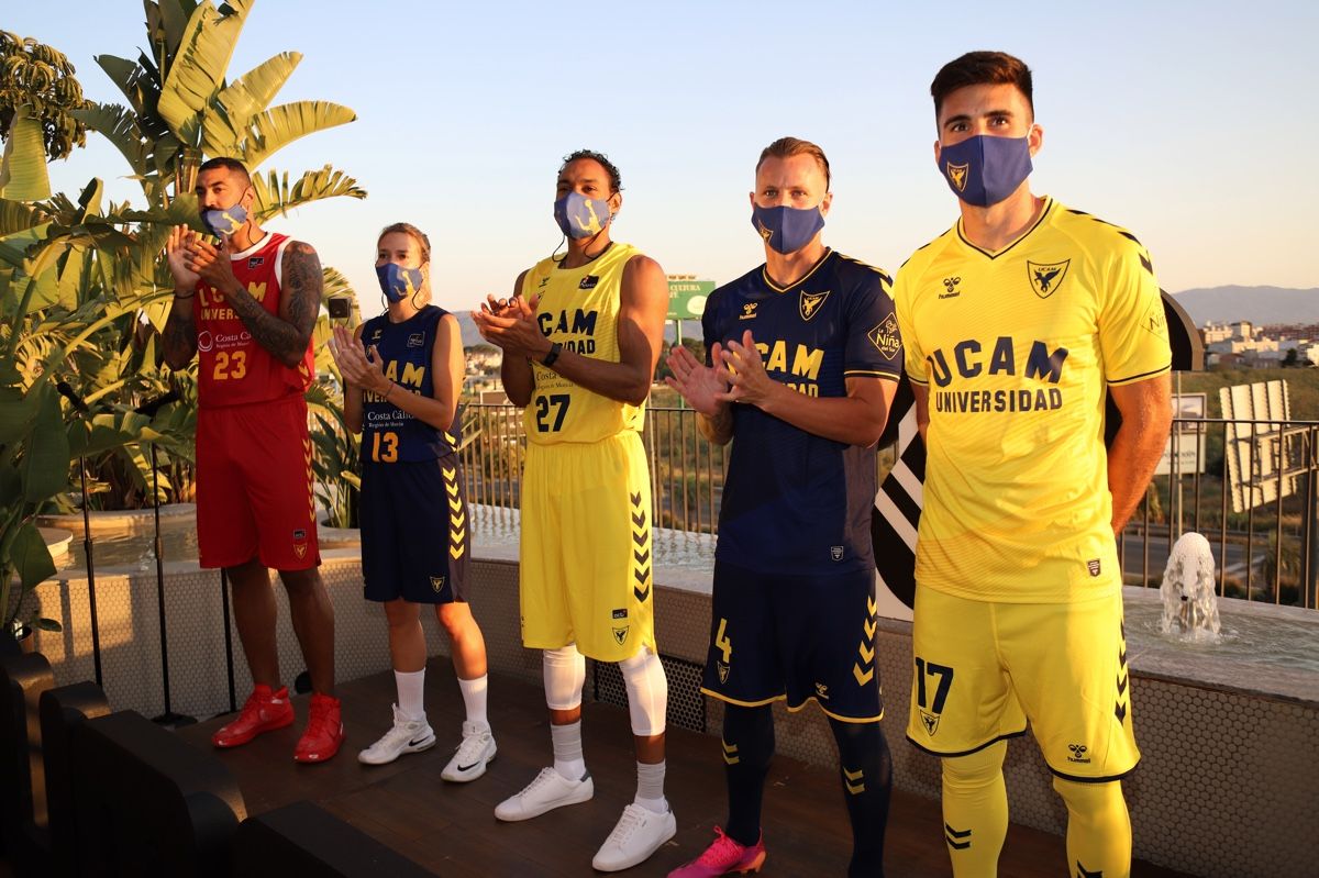 Los equipos de la UCAM presentan sus nuevas equipaciones