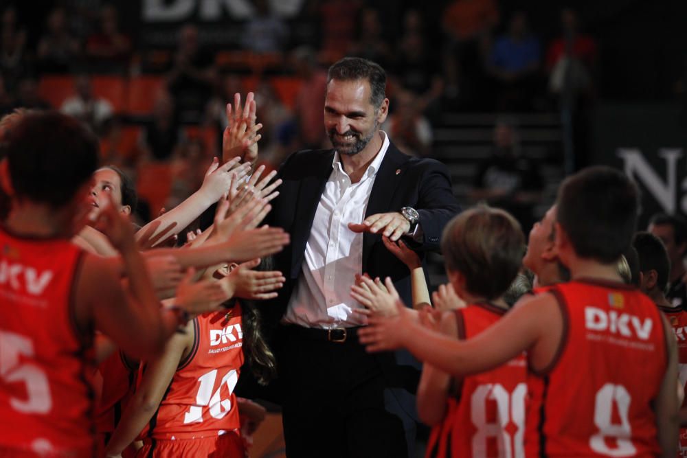 Todas las imágenes de la emotiva presentación del Valencia Basket 2016/17