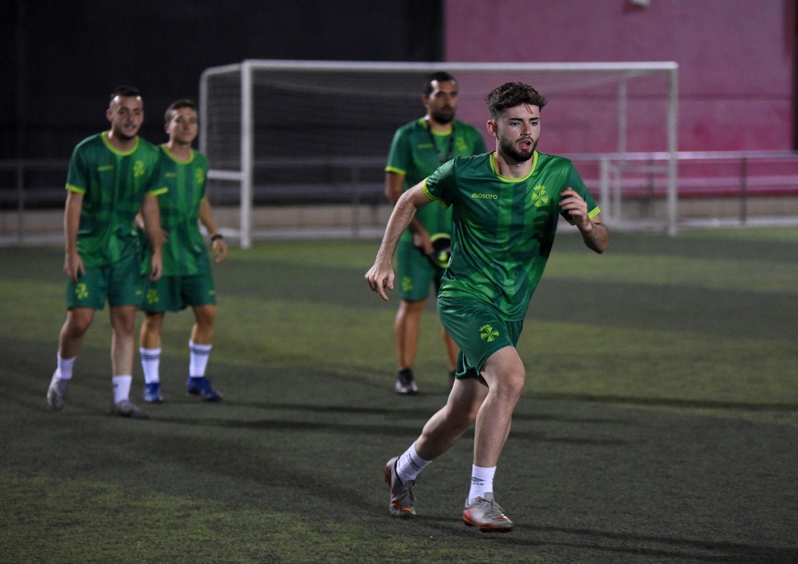 Entrenamiento del Córdoba CF SAD en el campo Enrique Puga.