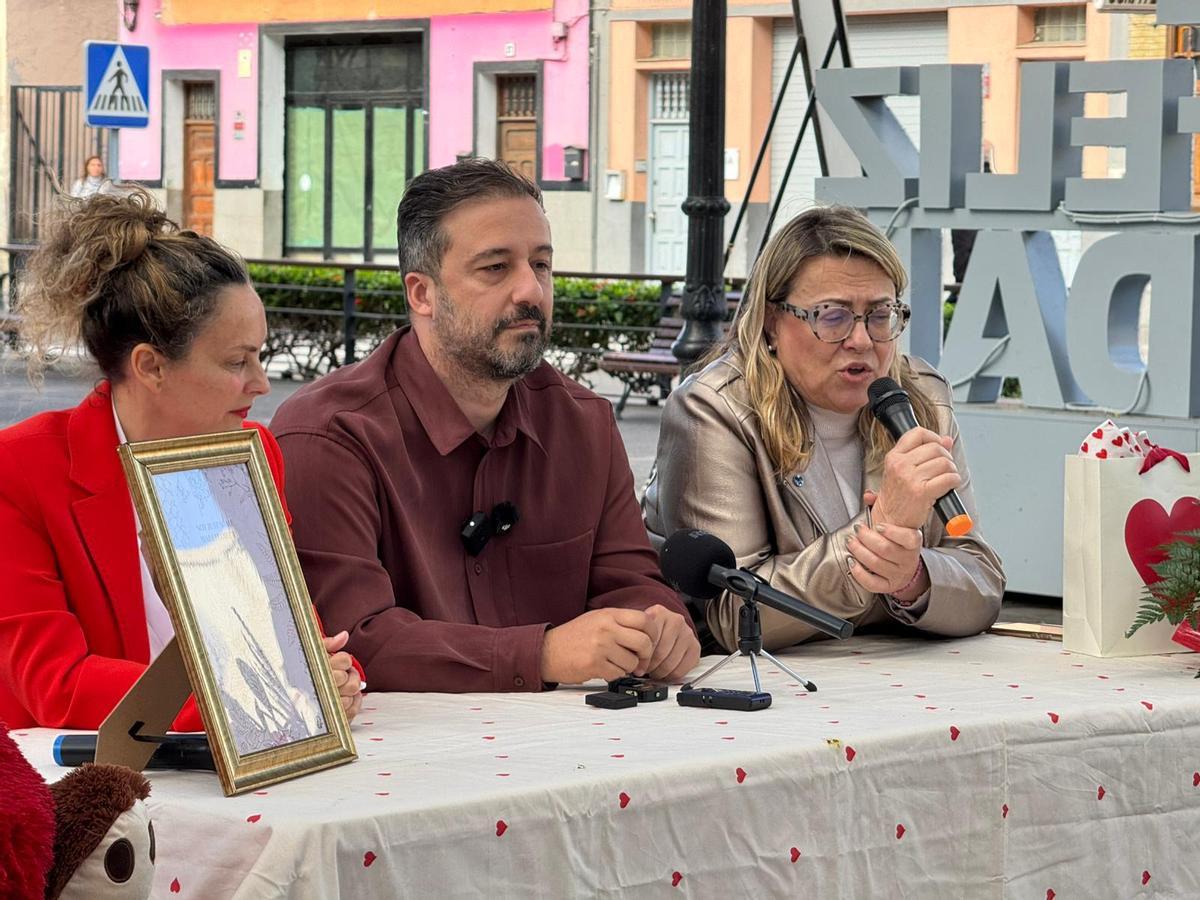 Presentación de la campaña de dinamización comercial y lúdica 'Telde Enamora', que se celebra en San Gregorio.