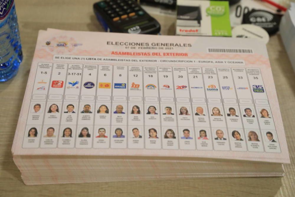 Elecciones de Ecuador 2021 en Cartagena