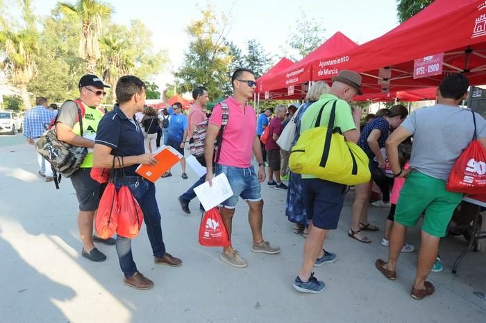 Entrega de dorsales de la 90k Camino de la Cruz