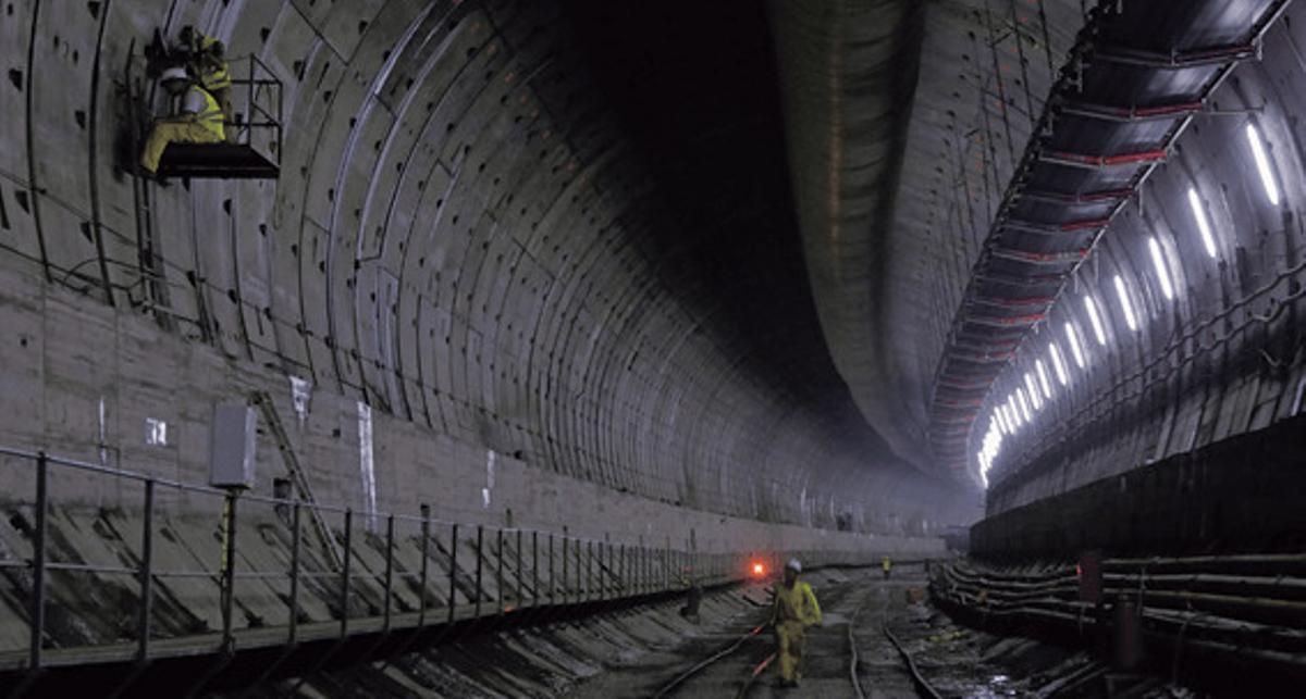 Túnel del soterramiento de la M-30