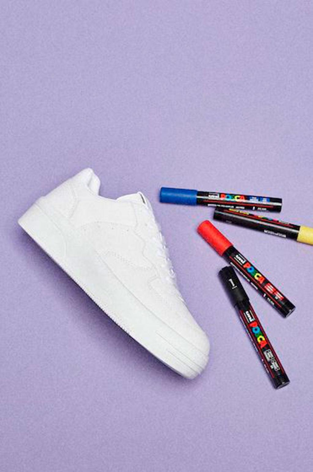 Zapatillas personalizables de Pull&Bear en colaboración con Posca