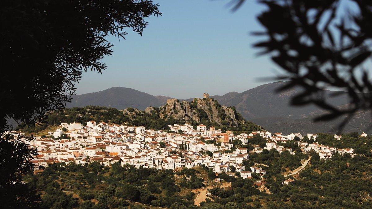 Imagen de las vistas de Gaucín