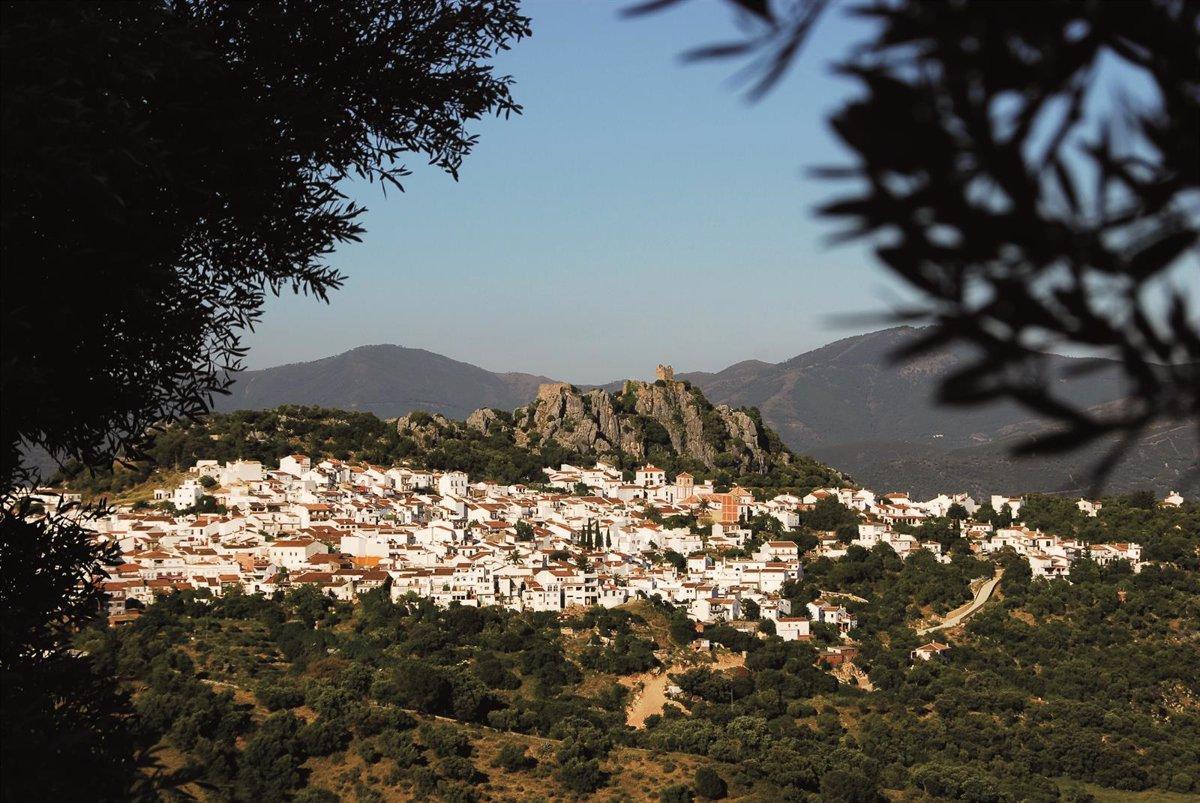 Imagen de las vistas de Gaucín.