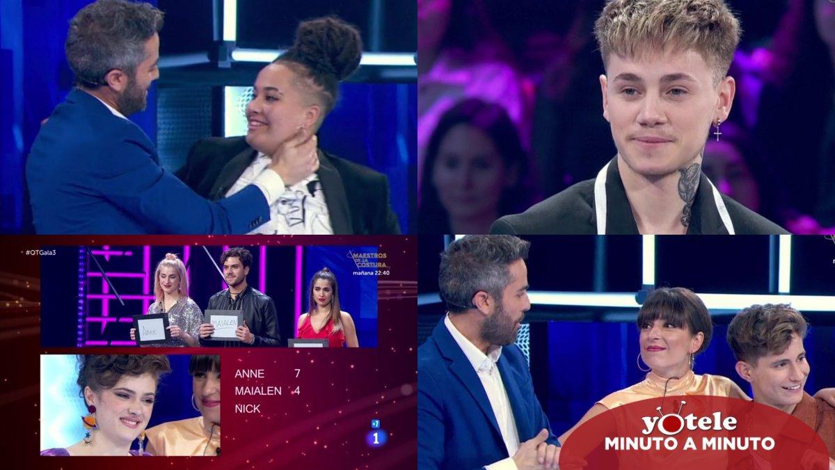 Algunos de los momentazos de la gala 3 de 'OT 2020'