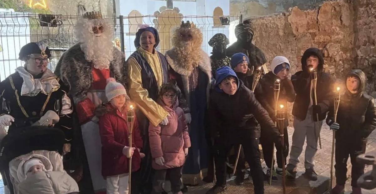 Cabalgata de Reyes en Moyuela.