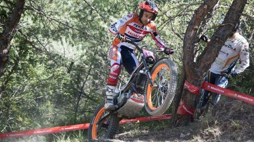 Toni Bou va assegurar la victòria tot i haver comès algunes errades de més