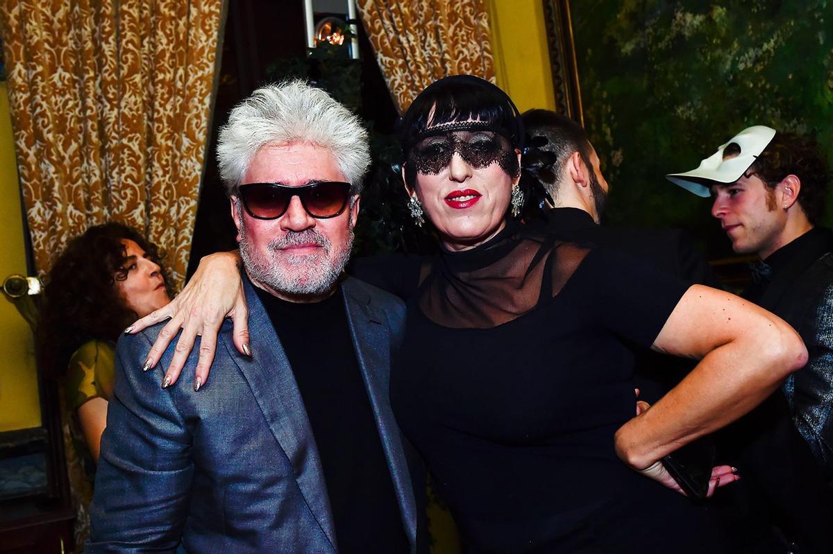 Ball Masque de Dior: Pedro Almodóvar y Rossy de Palma