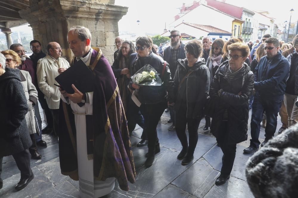 Luanco llora al exalcalde Salvador Fernández: "Todo el pueblo le quería".