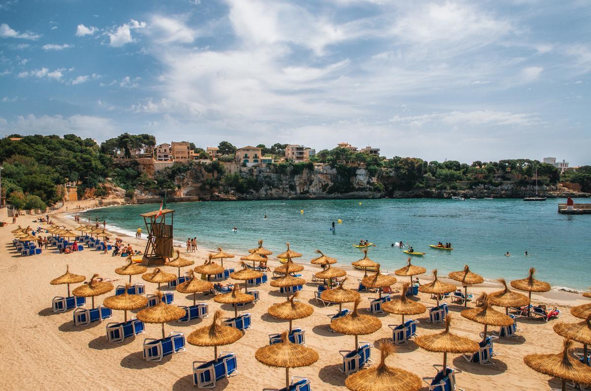 La espectacular playa de Porto Cristo