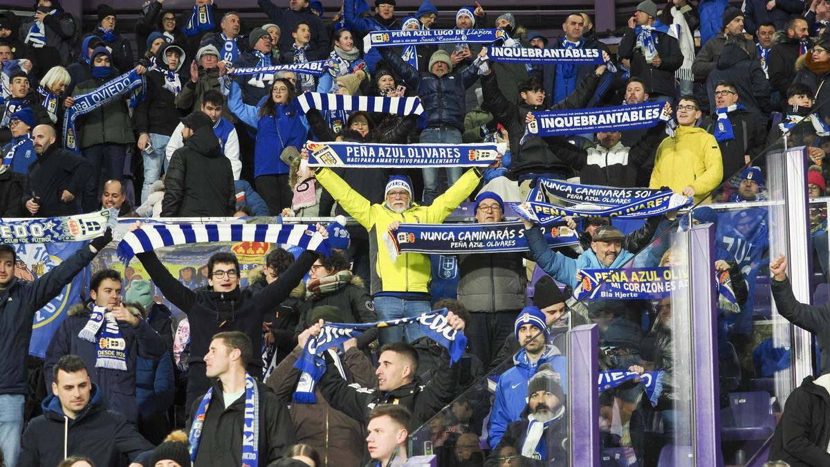 Así fue el partido entre el Valladolid y el Real Oviedo