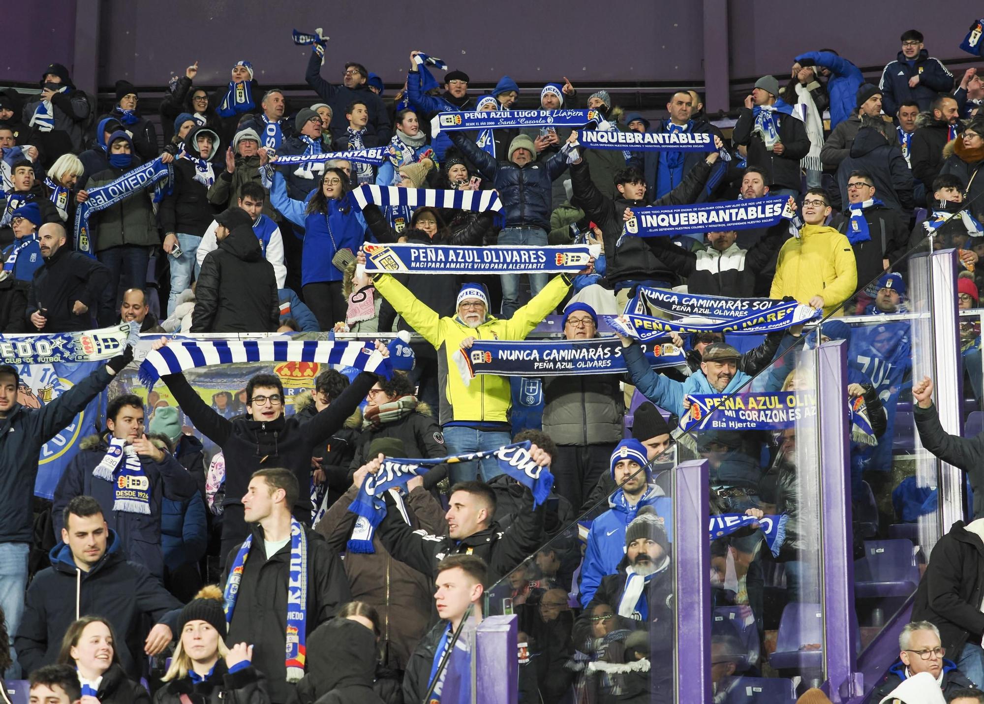 Así fue el partido entre el Valladolid y el Real Oviedo