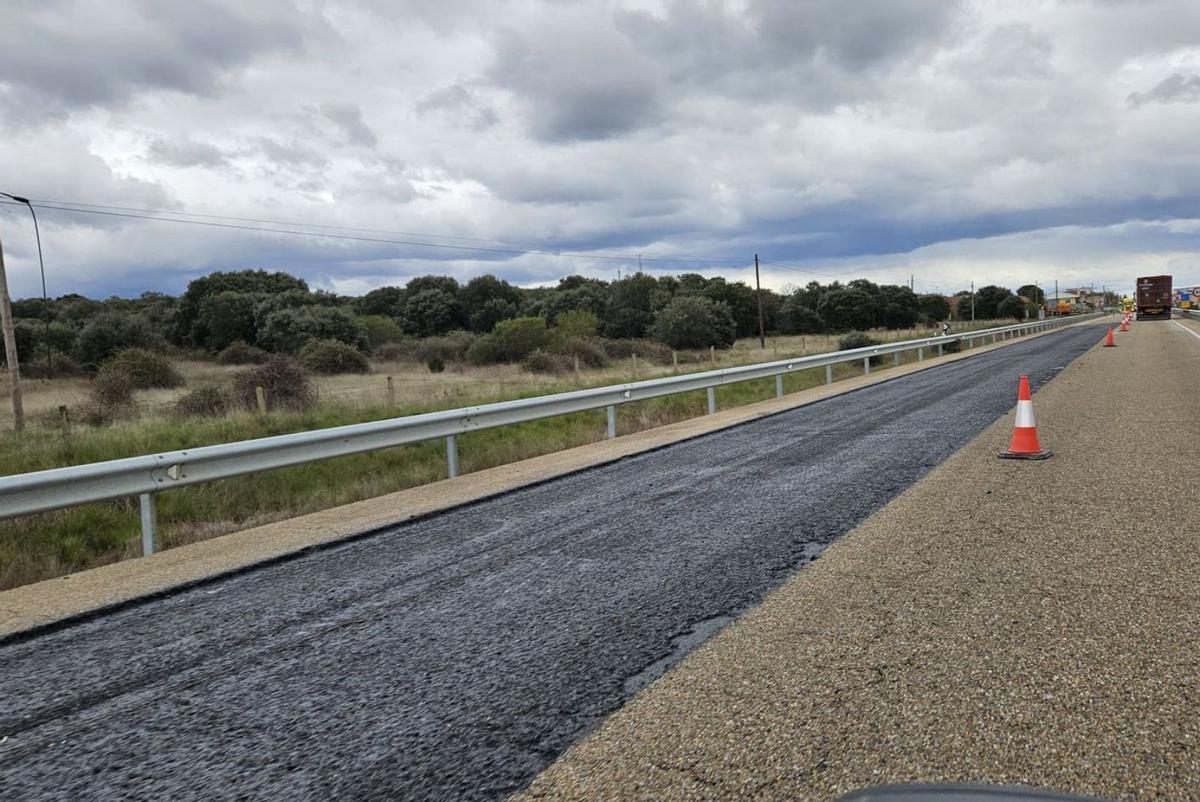 Las obras en el firme de la N-122 se inician por el tramo con más ...